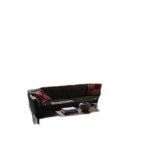 furniture, car, shoes, jewelry, 3d render, photorealistic, dark, cozy transparent PNG cut-out