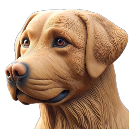 animal, face, photorealistic, 3d render, oil painting, watercolor, image, showcases transparent PNG cut-out