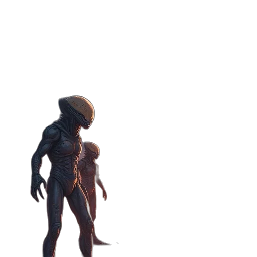 creature, robot, animal, staff, concept art, 3d render, pixel art, fantasy art transparent PNG cut-out