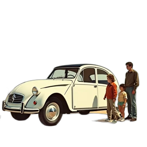 car, concept art, photorealistic, comic book art, 3d render, city street, forest, snow transparent PNG cut-out