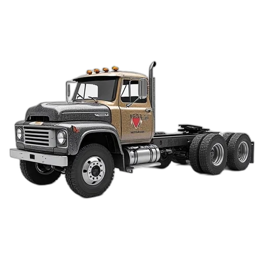 3d render, ford, truck, technical transparent PNG cut-out