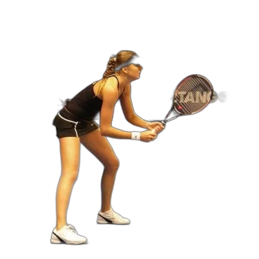 staff, umbrella, photorealistic, pixel art, 3d render, woman, black, tank transparent PNG cut-out
