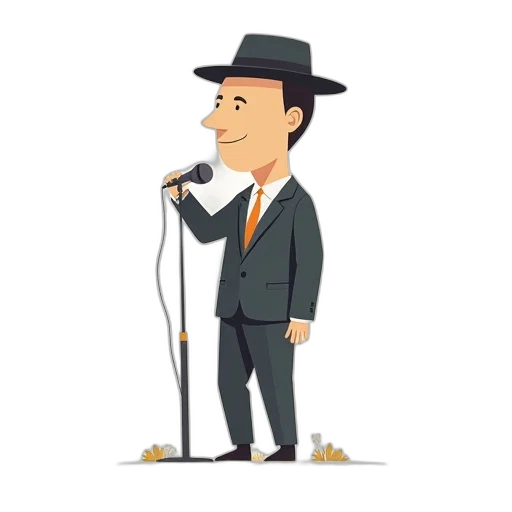 cartoon, concept art, pixel art, stylized, illustration, person, large, head transparent PNG cut-out