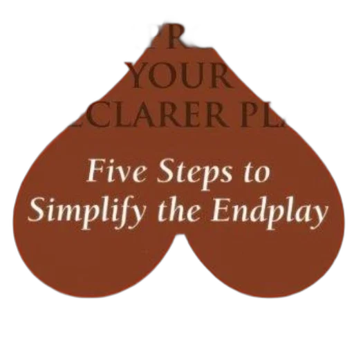 improve, declarer, play, five, steps, simplify, endplay, book transparent PNG cut-out