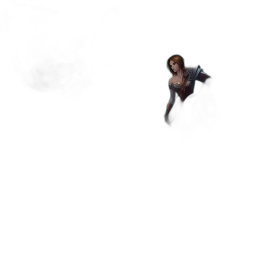 creature, hair, dragon, animal, pixel art, concept art, fantasy art, 3d render transparent PNG cut-out