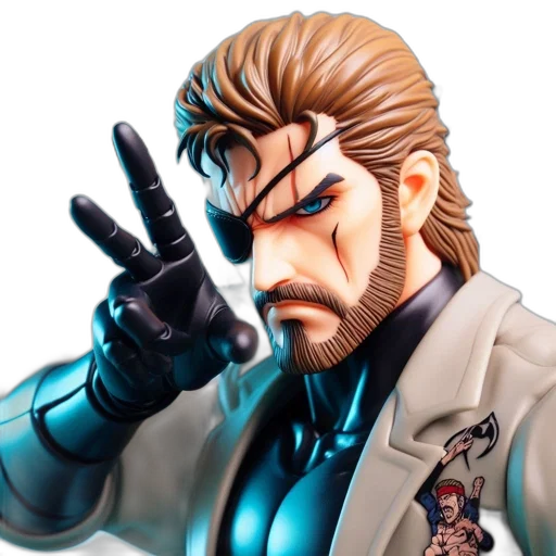 jacket, face, concept art, 3d render, comic book art, pixel art, intricately, detailed transparent PNG cut-out