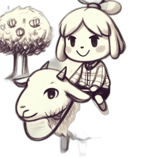 creature, animal, concept art, pixel art, fantasy art, 3d render, monochrome, pastel transparent PNG cut-out