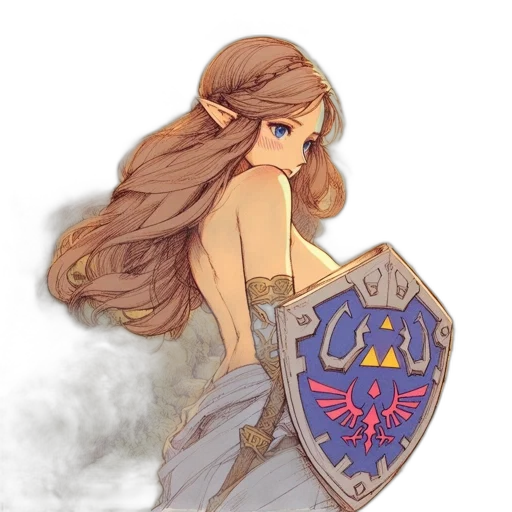 sword, crown, staff, weapon, fantasy art, concept art, pixel art, anime transparent PNG cut-out