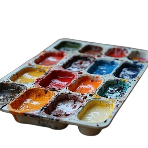 food, jewelry, photorealistic, oil painting, watercolor, 3d render, colorful, blue transparent PNG cut-out
