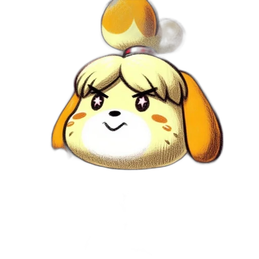 staff, hat, animal, crown, pixel art, concept art, 3d render, anime transparent PNG cut-out