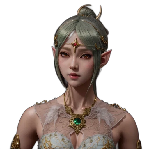 staff, face, jewelry, dragon, fantasy art, concept art, 3d render, photorealistic transparent PNG cut-out