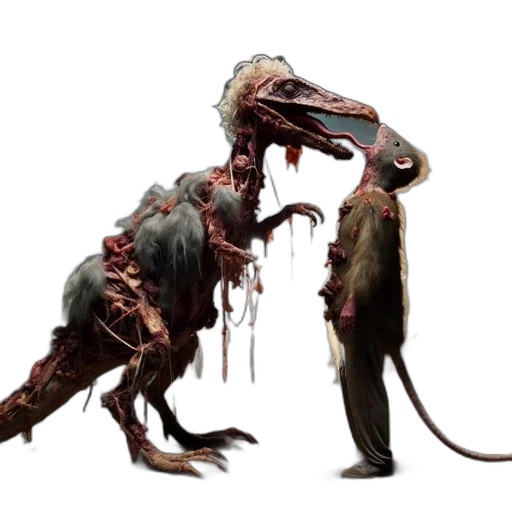 creature, dragon, animal, staff, concept art, 3d render, fantasy art, photorealistic transparent PNG cut-out