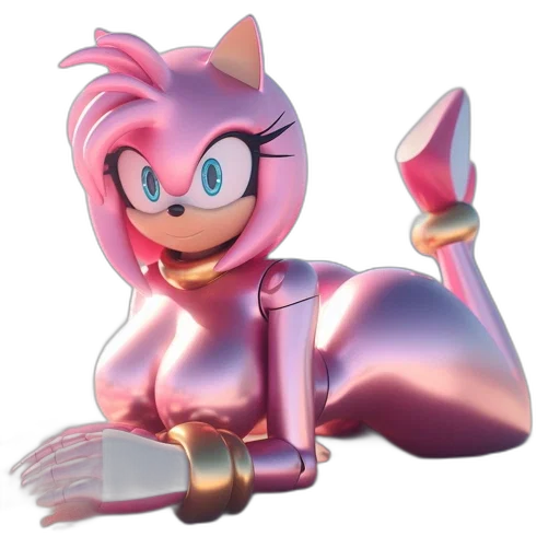creature, animal, weapon, 3d render, concept art, vaporwave, pixel art, animated transparent PNG cut-out