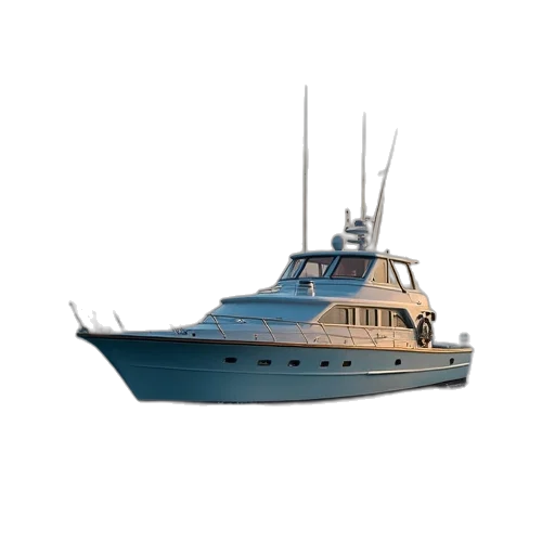 3d render, model, radio, boat, remote, control transparent PNG cut-out