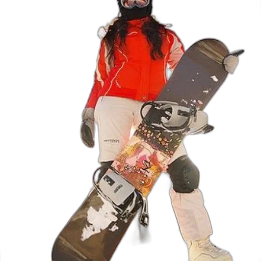 robot, jacket, weapon, 3d render, concept art, photorealistic, woman, red transparent PNG cut-out