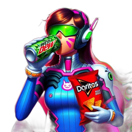 robot, jacket, bottle, vaporwave, concept art, cyberpunk, 3d render, neon lights transparent PNG cut-out