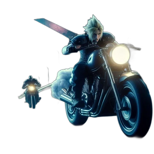 weapon, sword, concept art, cyberpunk, 3d render, anime, two, animated transparent PNG cut-out