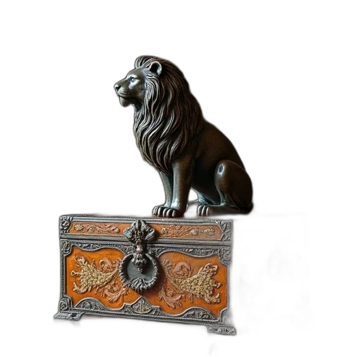 furniture, jewelry, staff, 3d render, photorealistic, antique, box, display transparent PNG cut-out