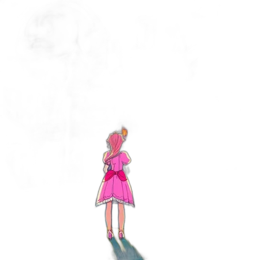 dress, robot, staff, jacket, concept art, pixel art, watercolor, 3d render transparent PNG cut-out