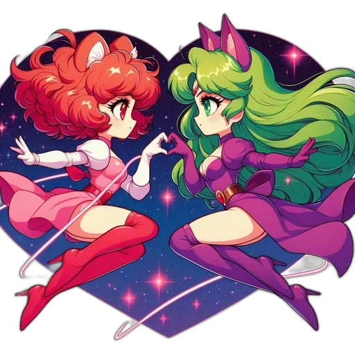crown, staff, dress, anime, pixel art, concept art, watercolor, outer space transparent PNG cut-out