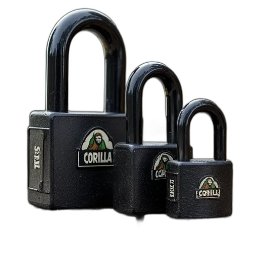 gorilla, piece, wheel, locks transparent PNG cut-out