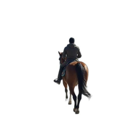 jacket, animal, hat, staff transparent PNG cut-out