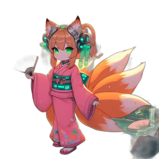 staff, dragon, weapon, creature, anime, concept art, fantasy art, vaporwave transparent PNG cut-out