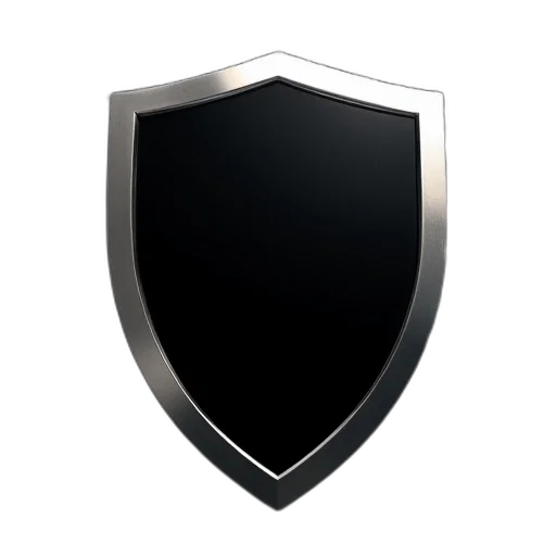 crown, weapon, sword, jewelry, 3d render, black, chrome, shield transparent PNG cut-out