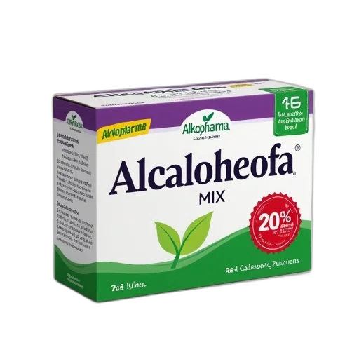 bottle, food, box, arkopharma, alcaloheofa, mix, green, purple transparent PNG cut-out