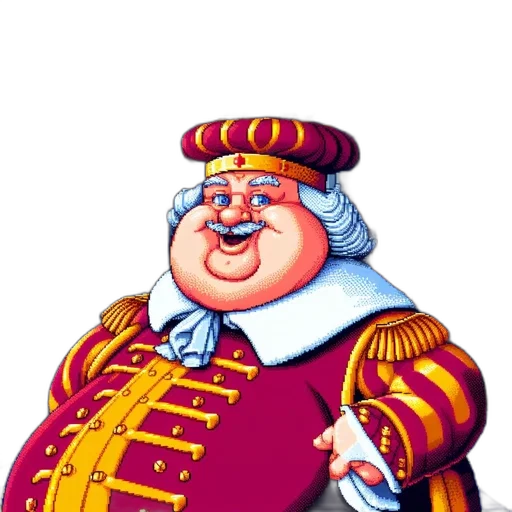 crown, food, staff, face, cartoon, concept art, photorealistic, pixel art transparent PNG cut-out