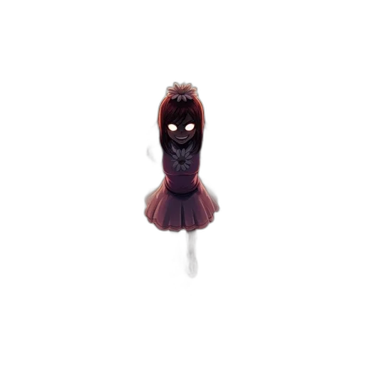 staff, dress, hair, crown, 3d render, concept art, pixel art, cartoon transparent PNG cut-out