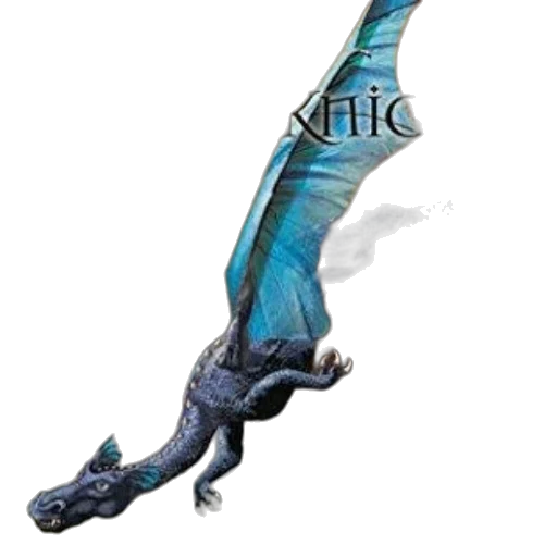 dragon, creature, animal, staff, concept art, fantasy art, 3d render, photorealistic transparent PNG cut-out
