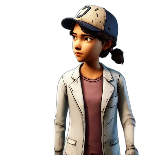 staff, jacket, hat, concept art, 3d render, cartoon, photorealistic, laboratory transparent PNG cut-out