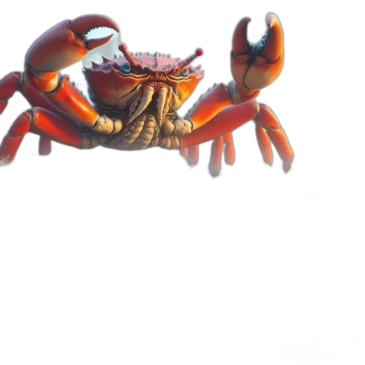 creature, animal, food, crown, concept art, 3d render, photorealistic, watercolor transparent PNG cut-out