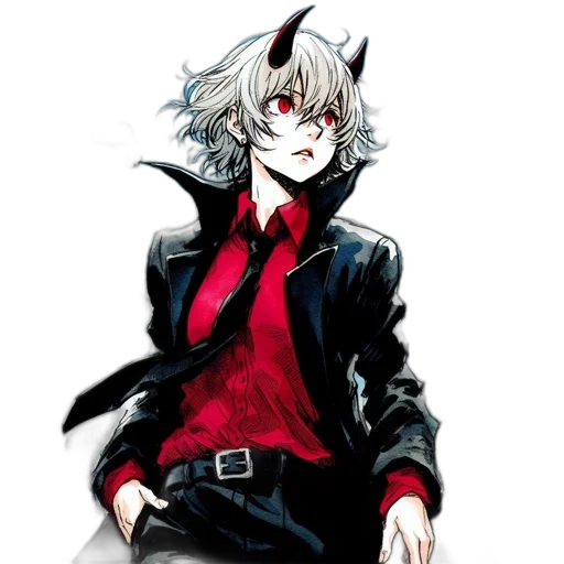jacket, mask, staff, animal transparent PNG cut-out