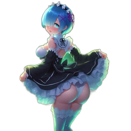 dress, robot, staff, weapon, concept art, pixel art, anime, 3d render transparent PNG cut-out