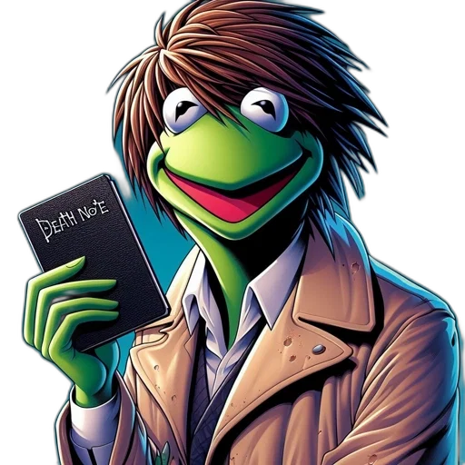 jacket, animal, face, staff, cartoon, concept art, photorealistic, comic book art transparent PNG cut-out