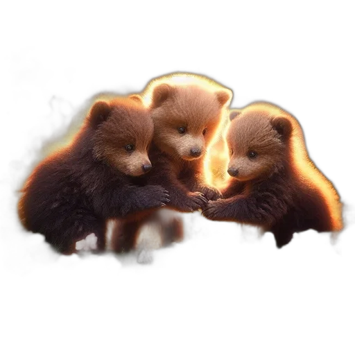 animal, creature, food, hair, concept art, photorealistic, 3d render, pixel art transparent PNG cut-out