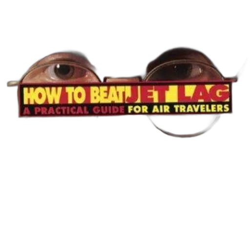 book, cover, titled, how, beat, jet, lag, practical transparent PNG cut-out