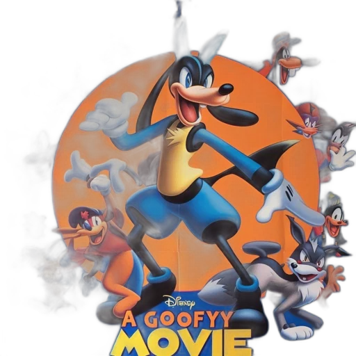 concept art, 3d render, fire, poster, goofy, movie, prominent, central transparent PNG cut-out