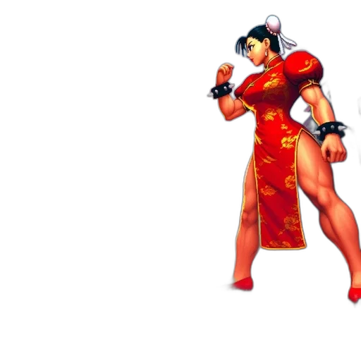 weapon, staff, dress, concept art, 3d render, pixel art, fantasy art, red transparent PNG cut-out