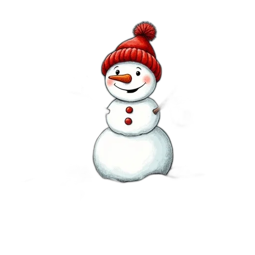 hat, pixel art, photorealistic, cartoon, 3d render, snow, hand-drawn, image transparent PNG cut-out