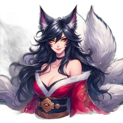 fantasy art, anime, concept art, pixel art, red, monochrome, dark, animated transparent PNG cut-out