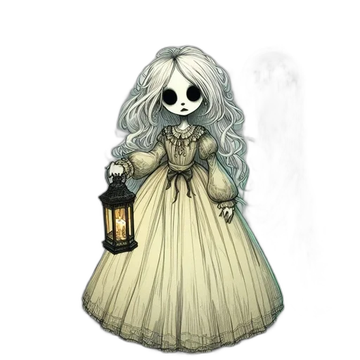dress, mask, staff, bottle, concept art, fantasy art, watercolor, pixel art transparent PNG cut-out