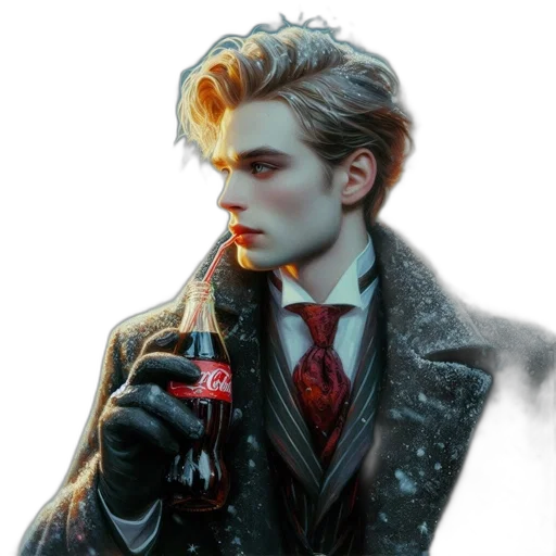 jacket, face, concept art, cyberpunk, comic book art, fantasy art, red, dark transparent PNG cut-out