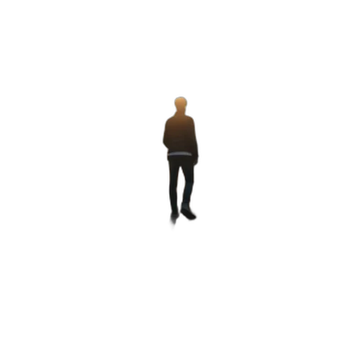 staff, jacket, robot, face transparent PNG cut-out