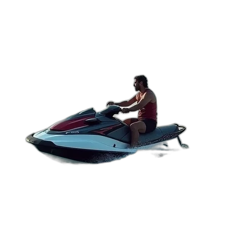 car, weapon, 3d render, concept art, photorealistic, cyberpunk, underwater, man transparent PNG cut-out