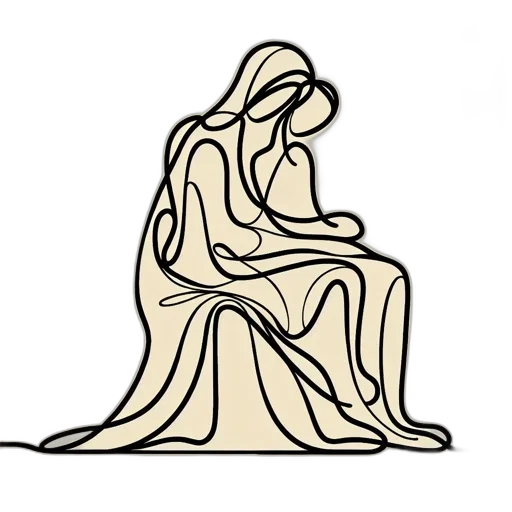 dress, furniture, crown, jewelry, concept art, pixel art, cartoon, minimalist transparent PNG cut-out