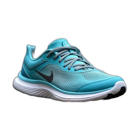 shoes, 3d render, blue, altra transparent PNG cut-out