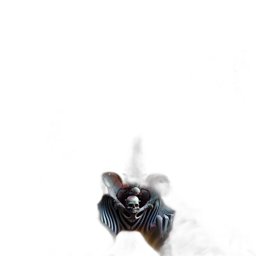 creature, dragon, mask, animal, concept art, fantasy art, photorealistic, 3d render transparent PNG cut-out